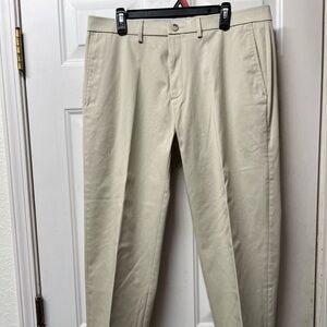 Men’s Haggar iron free straight fit khakis